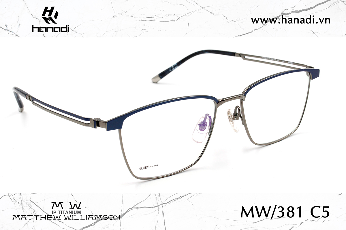 G. TITANIUM MATTHEW WILLIAMSON MW/381