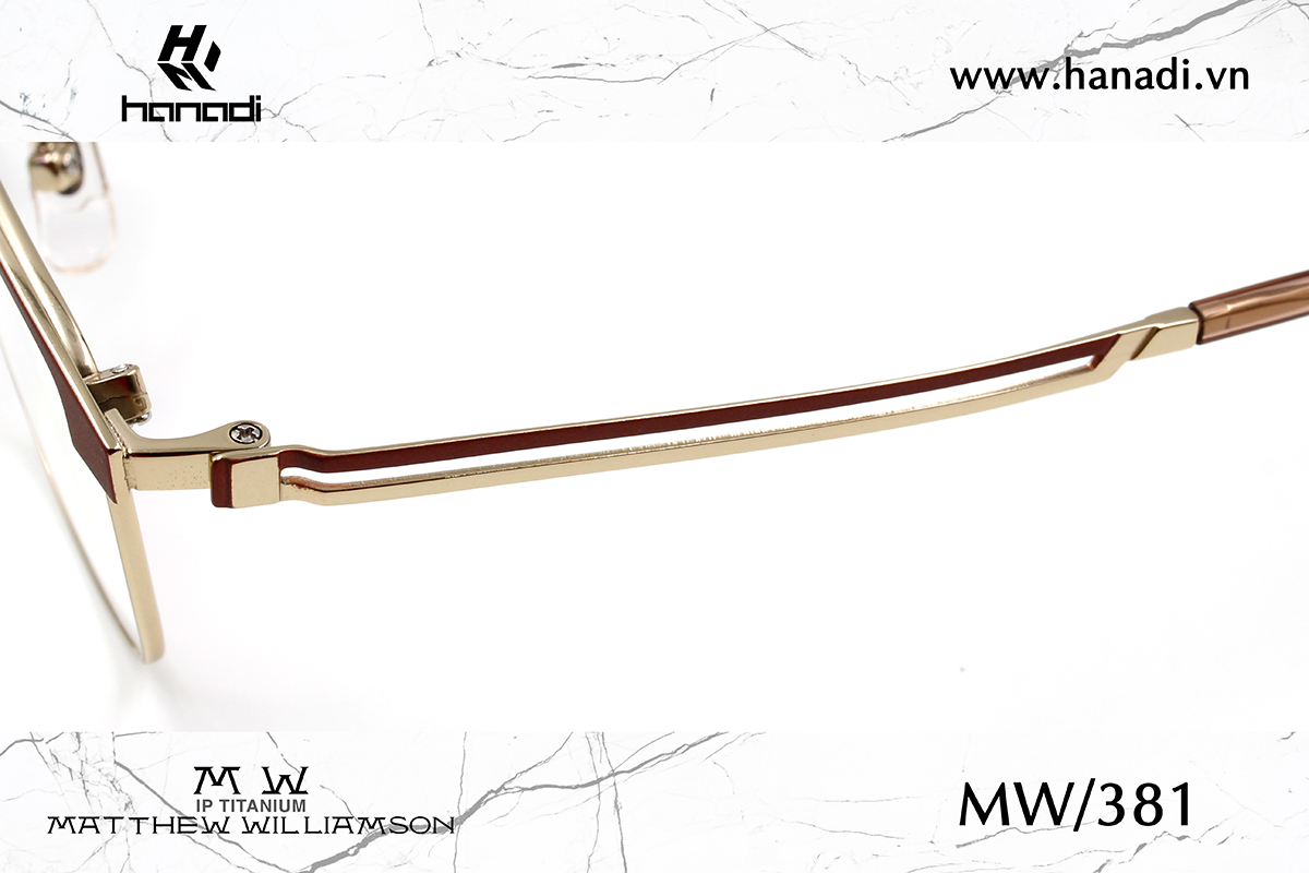 G. TITANIUM MATTHEW WILLIAMSON MW/381
