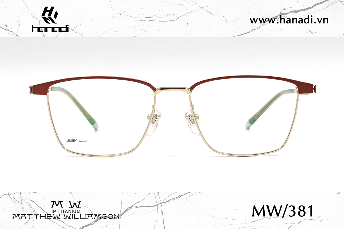 G. TITANIUM MATTHEW WILLIAMSON MW/381