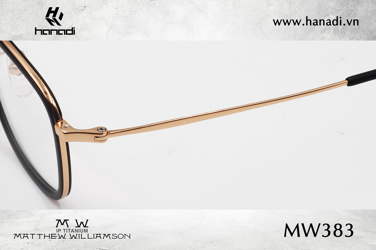 G. TITANIUM MATTHEW WILLIAMSON MW383