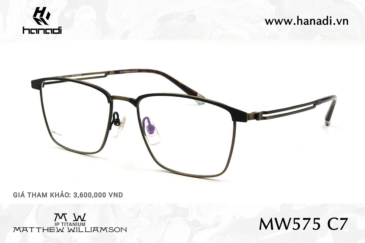 G. TITANIUM MATTHEW WILLIAMSON MW/575