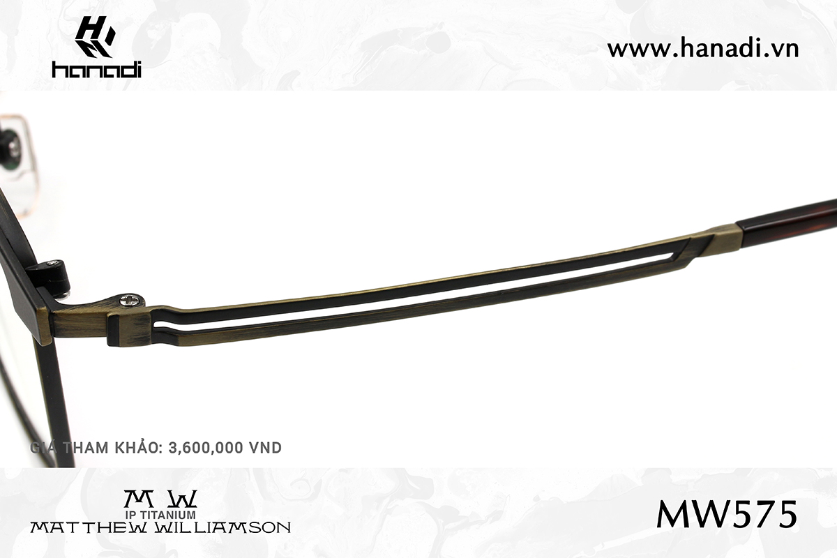 G. TITANIUM MATTHEW WILLIAMSON MW/575