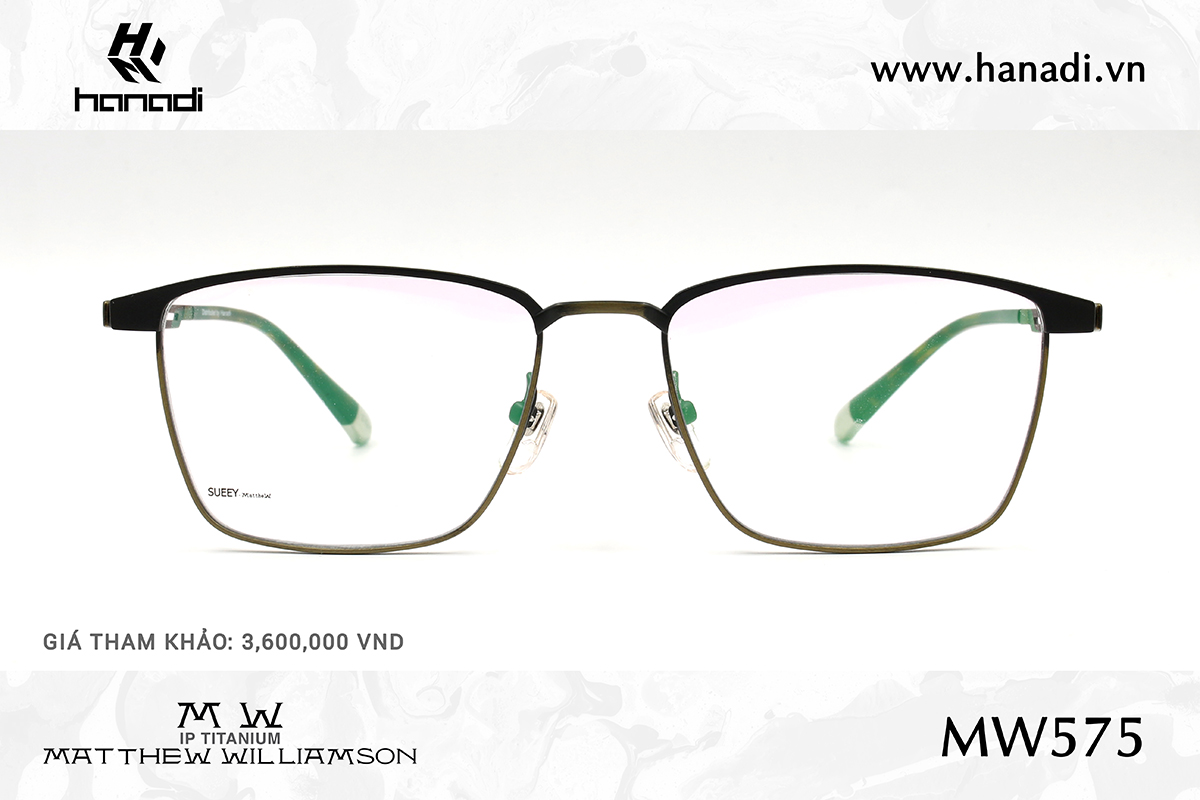 G. TITANIUM MATTHEW WILLIAMSON MW/575