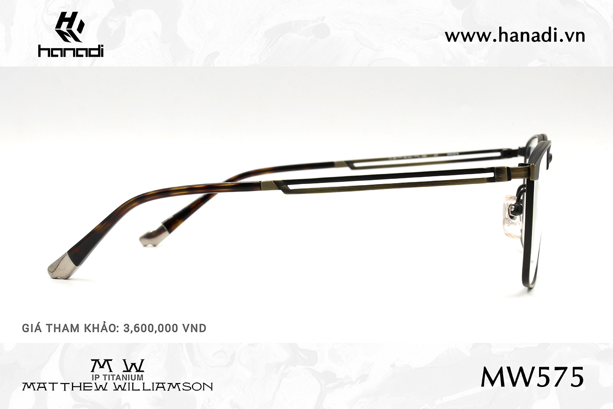 G. TITANIUM MATTHEW WILLIAMSON MW/575
