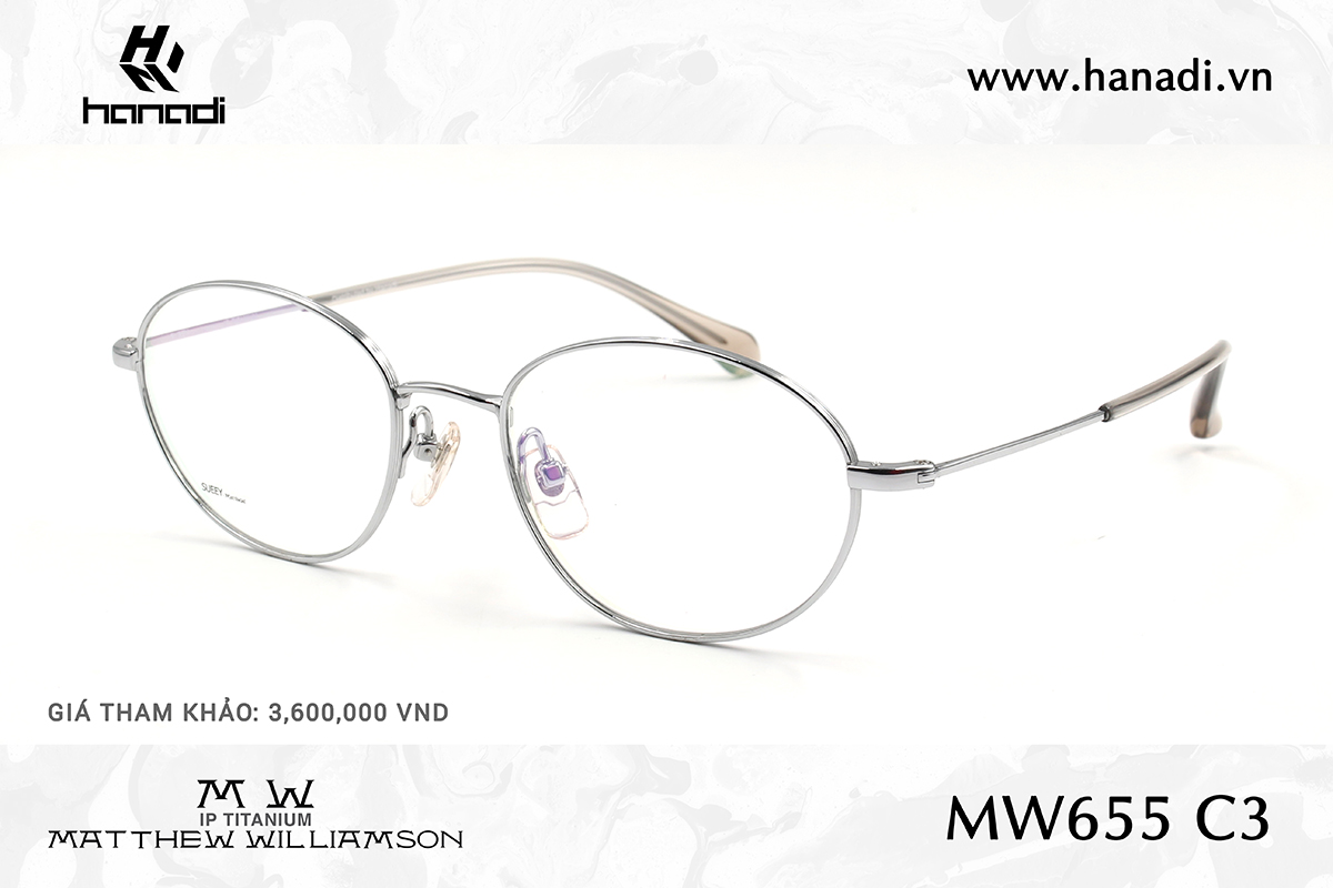 G. TITANIUM MATTHEW WILLIAMSON MW/655