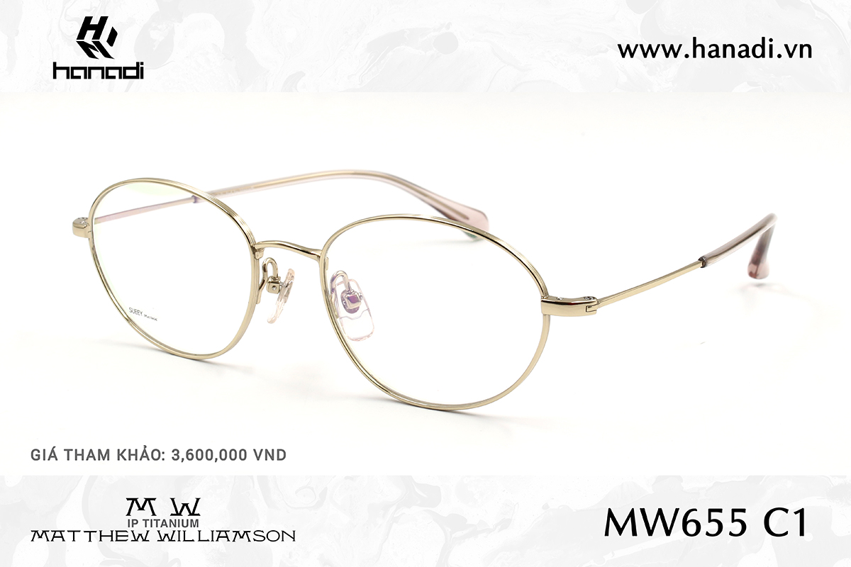 G. TITANIUM MATTHEW WILLIAMSON MW/655