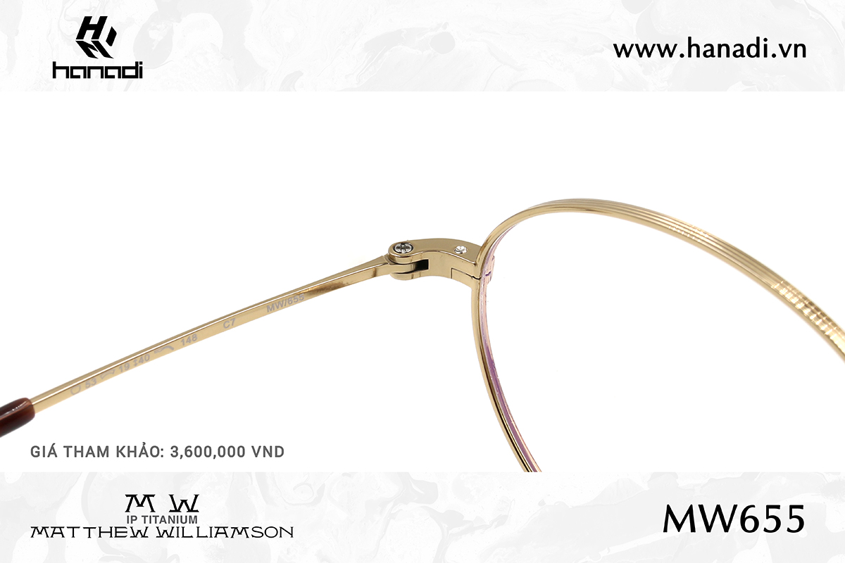 G. TITANIUM MATTHEW WILLIAMSON MW/655