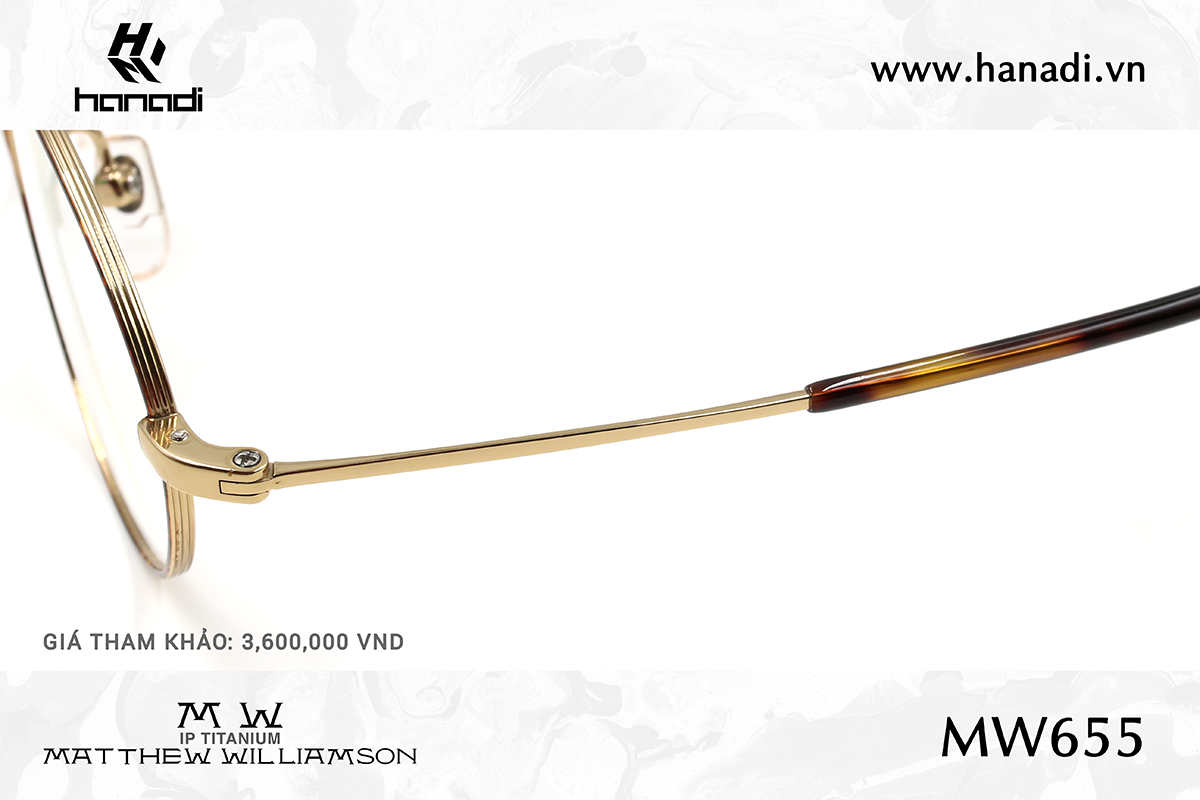 G. TITANIUM MATTHEW WILLIAMSON MW/655