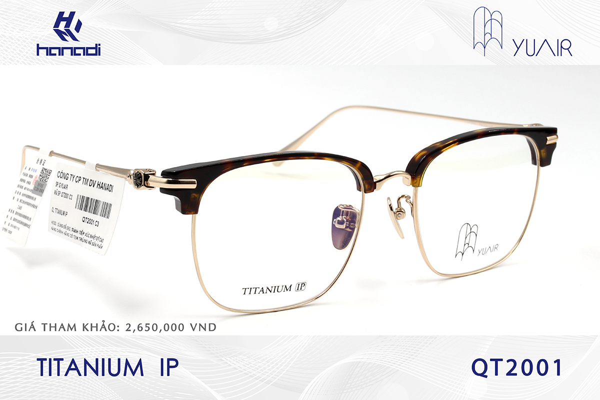 GỌNG TITANIUM YUAIR QT2001