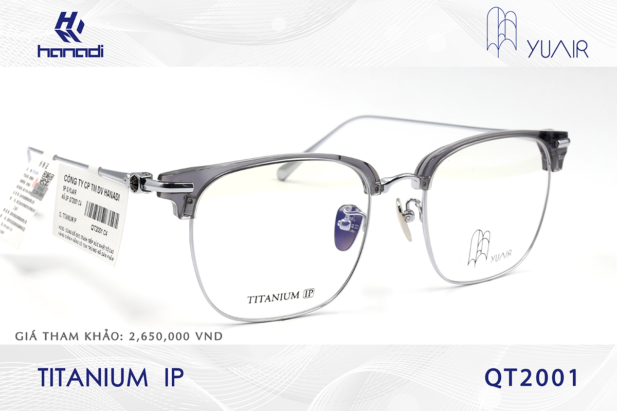 GỌNG TITANIUM YUAIR QT2001
