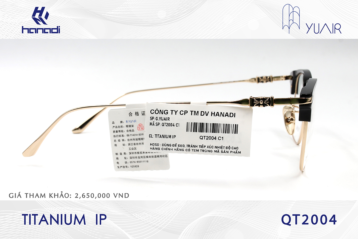 GỌNG TITANIUM YUAIR QT2004