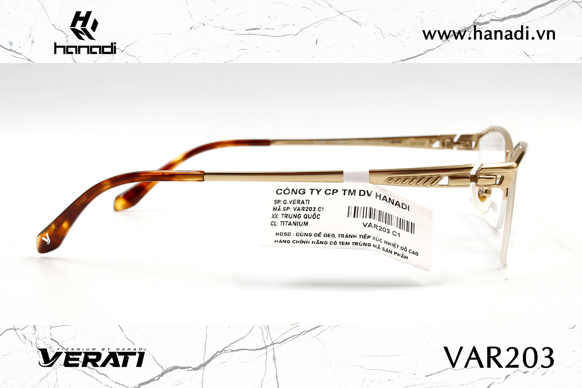 GỌNG TITANIUM VERATI VAR203