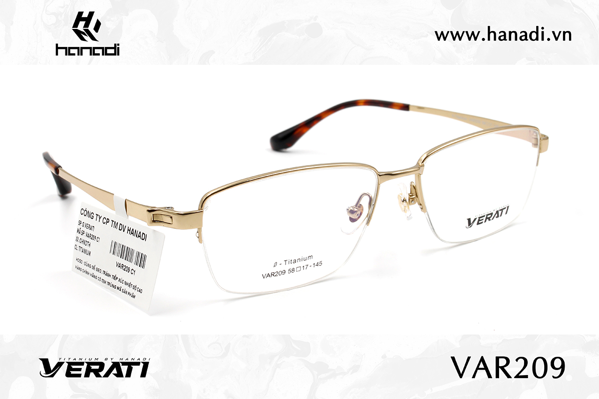 GỌNG TITANIUM VERATI VAR209