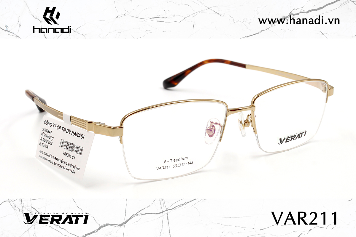 GỌNG TITANIUM VERATI VAR211