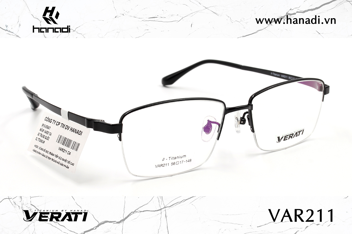 GỌNG TITANIUM VERATI VAR211