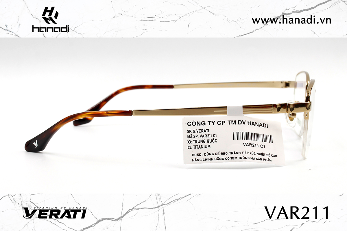 GỌNG TITANIUM VERATI VAR211
