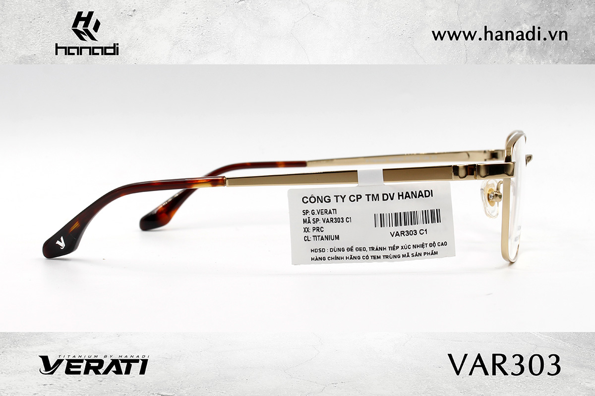 	GỌNG TITANIUM VERATI VAR303
