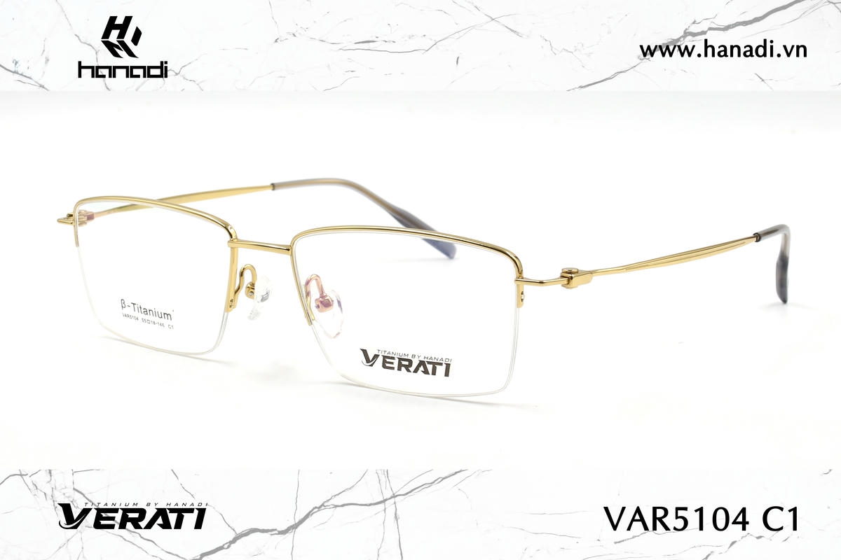 GỌNG TITANIUM VERATI VAR5104