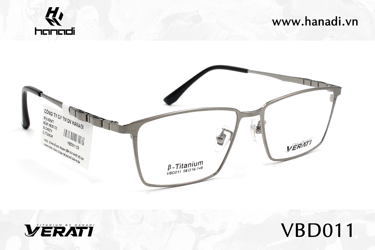 GỌNG TITANIUM VERATI VBD011