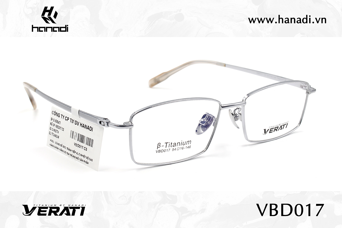 GỌNG TITANIUM VERATI VBD017