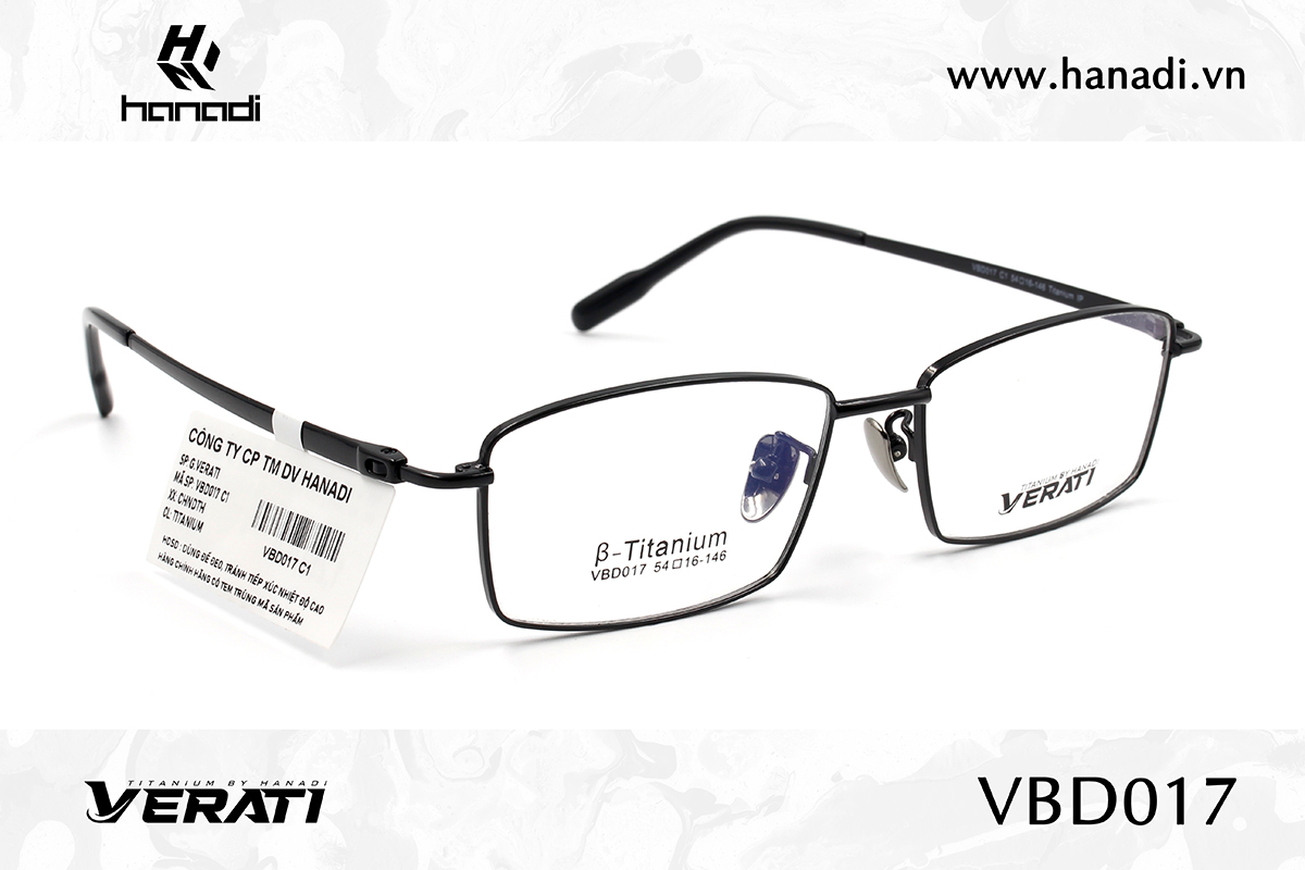 GỌNG TITANIUM VERATI VBD017