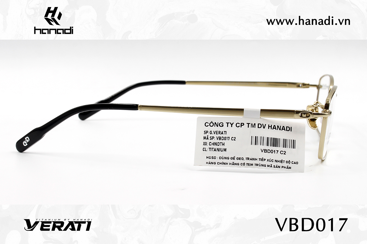 GỌNG TITANIUM VERATI VBD017