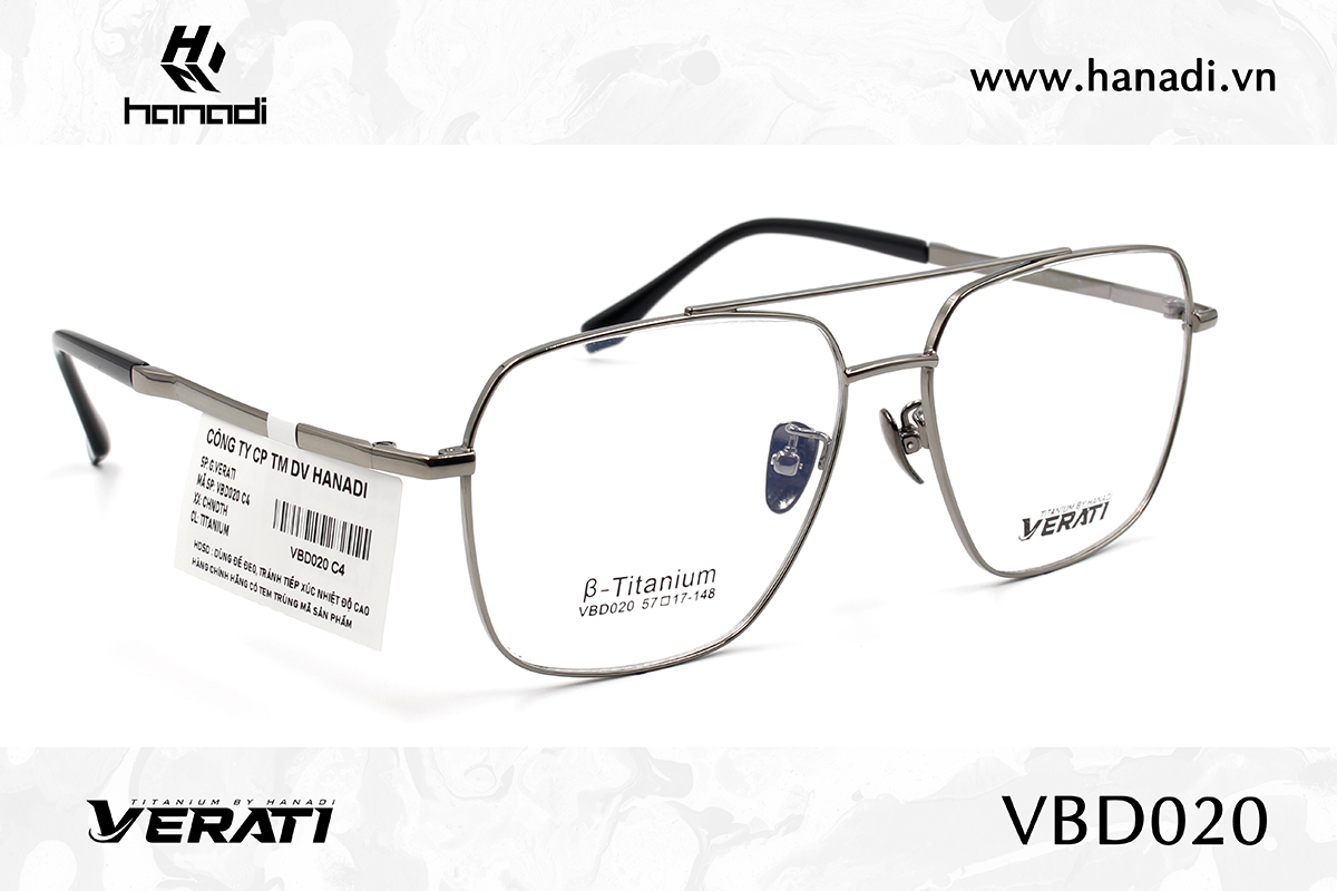 GỌNG TITANIUM VERATI VBD020