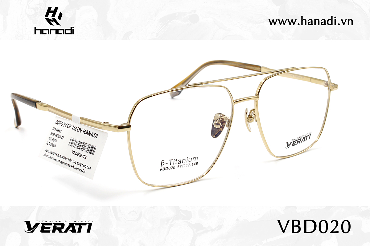 GỌNG TITANIUM VERATI VBD020