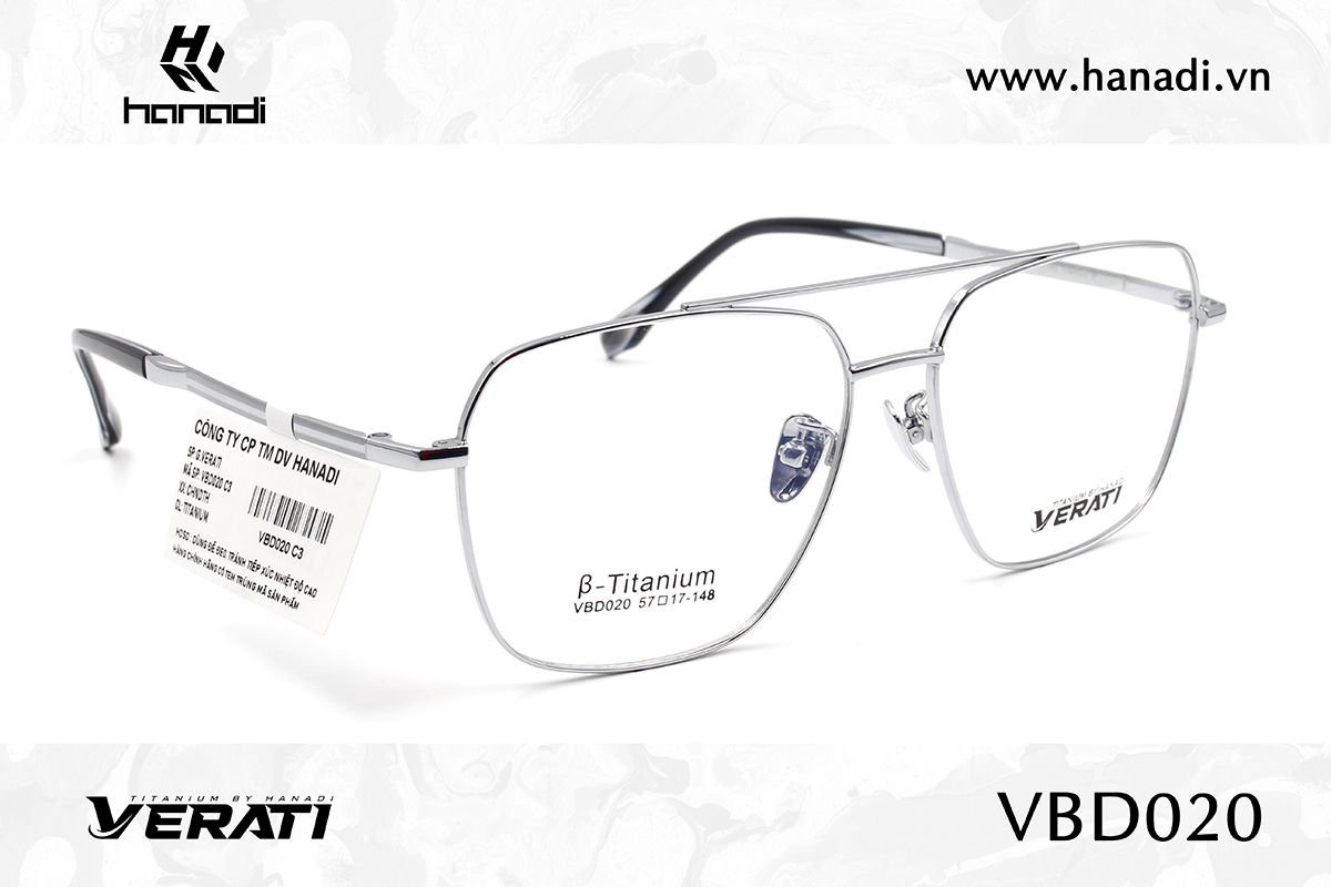 GỌNG TITANIUM VERATI VBD020