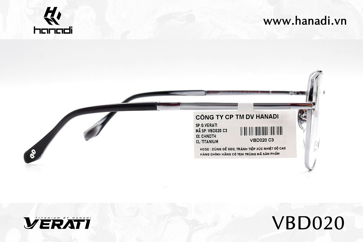 GỌNG TITANIUM VERATI VBD020