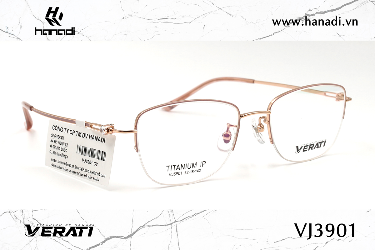 GỌNG TITANIUM VERATI VJ3901