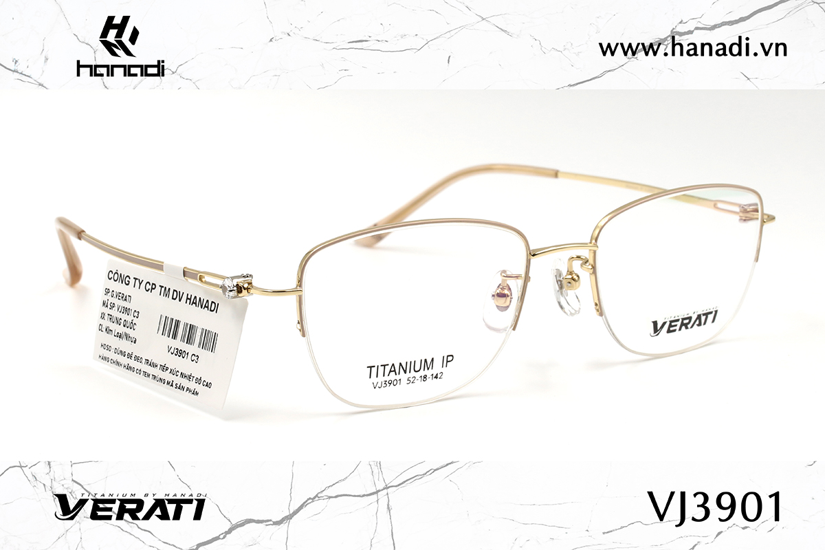 GỌNG TITANIUM VERATI VJ3901