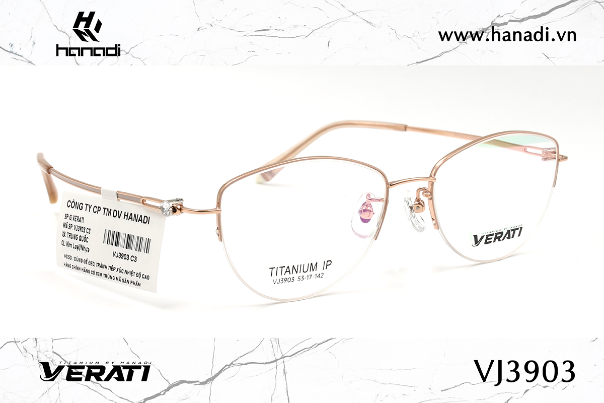 GỌNG TITANIUM VERATI VJ3903