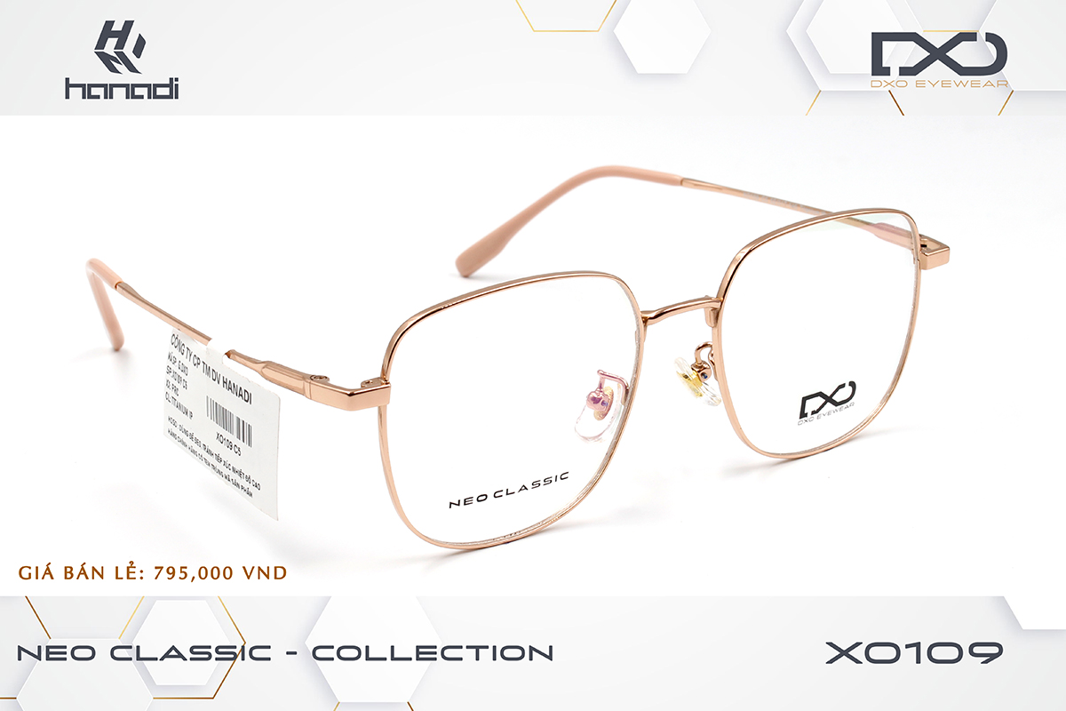 GỌNG TITANIUM DXO XO109