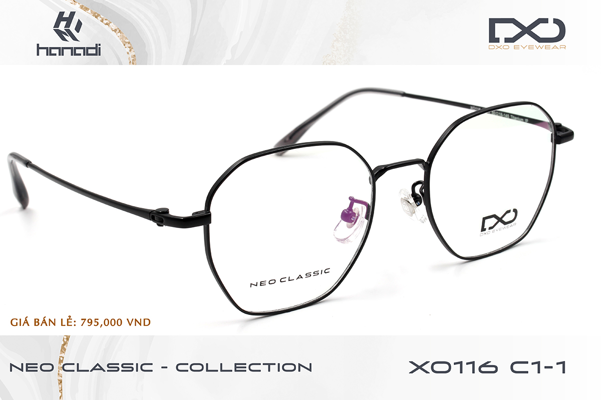 GỌNG TITANIUM DXO XO116