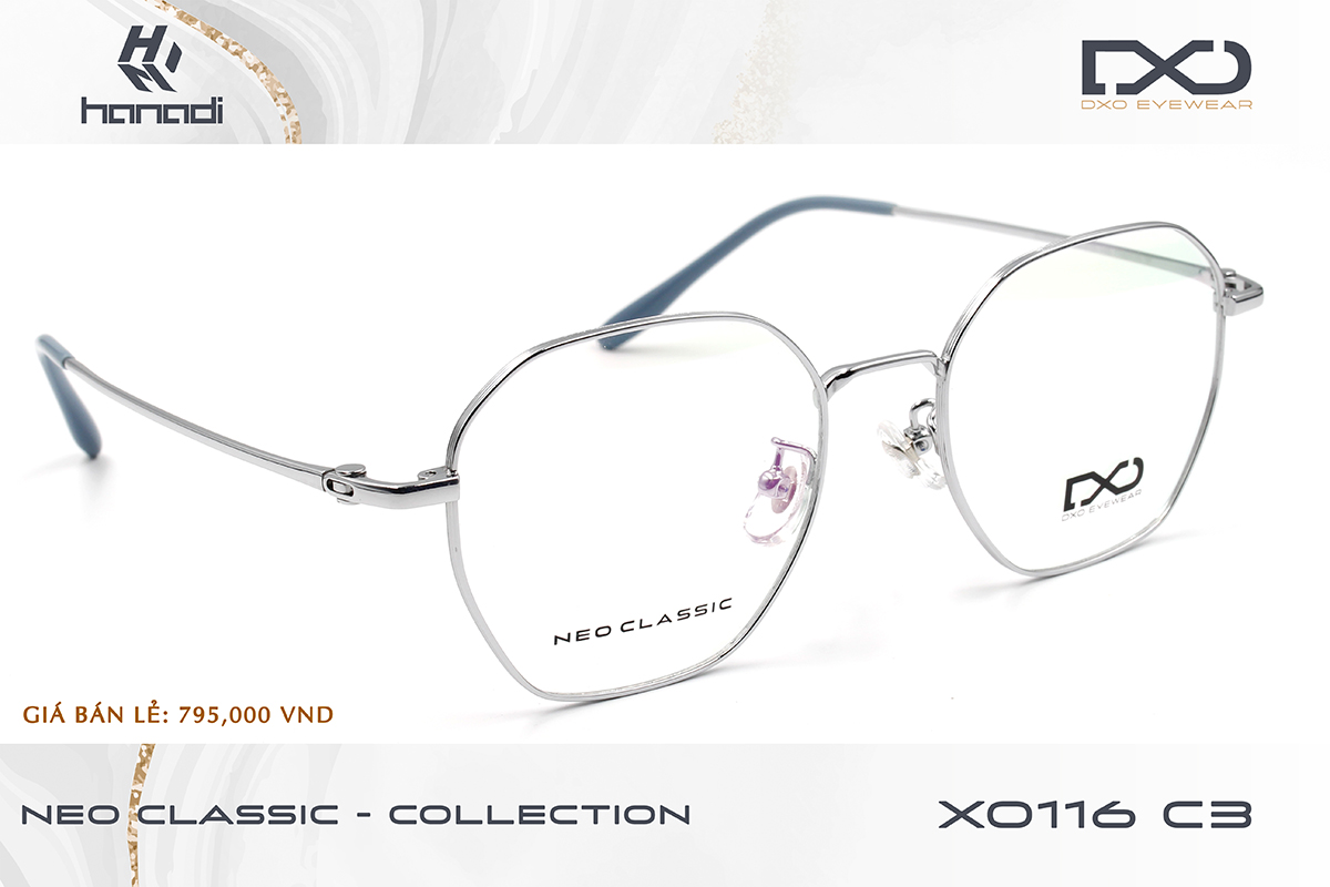GỌNG TITANIUM DXO XO116