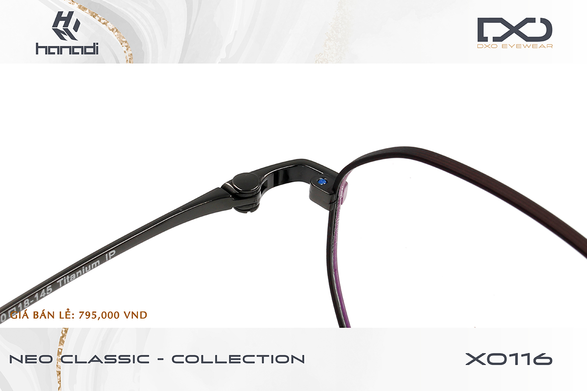 GỌNG TITANIUM DXO XO116