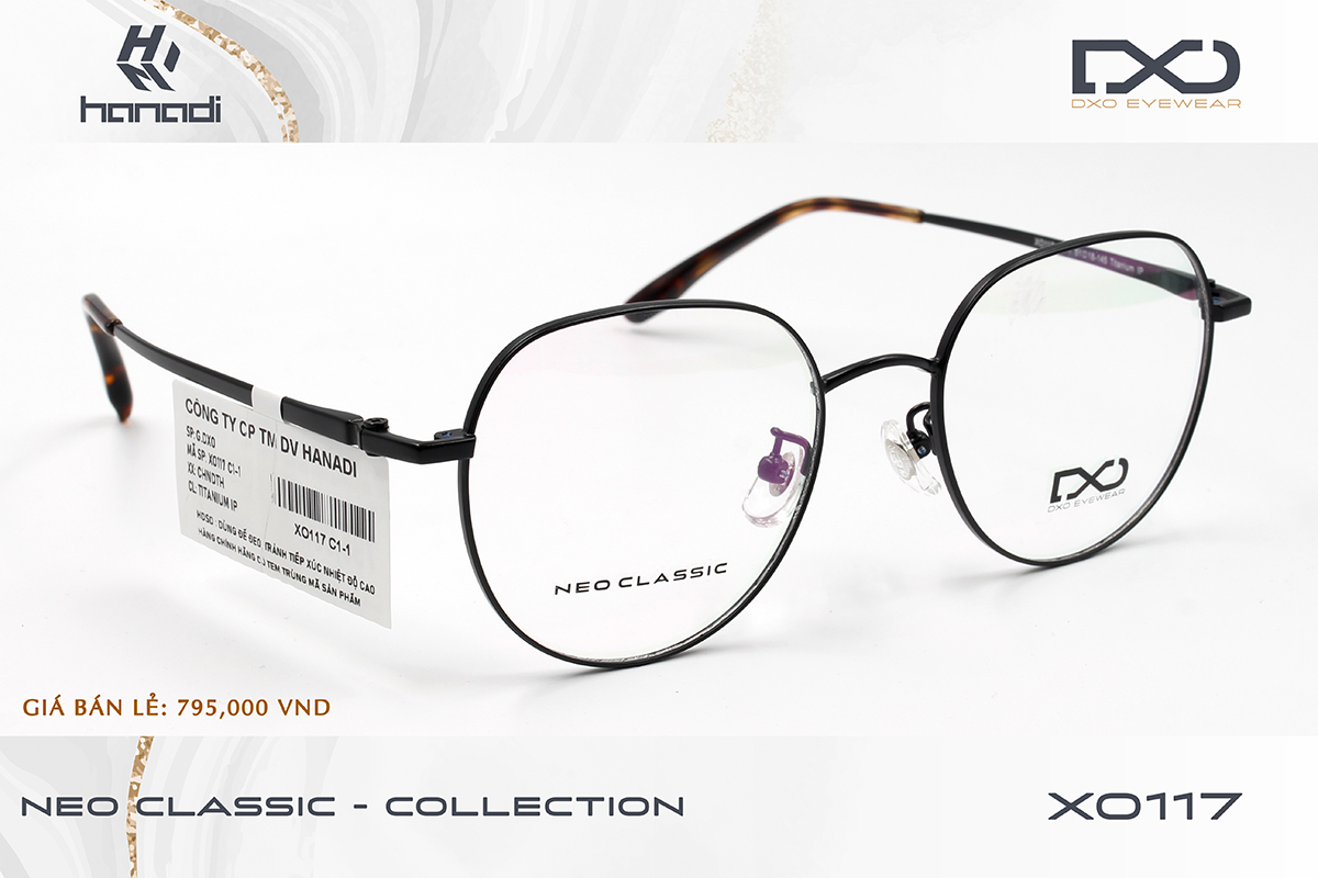 GỌNG TITANIUM DXO XO117