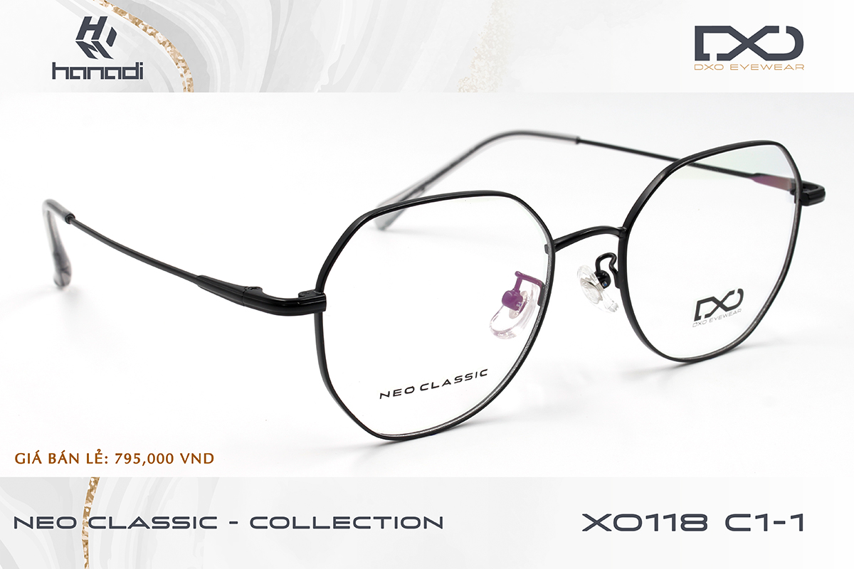 GỌNG TITANIUM DXO XO118