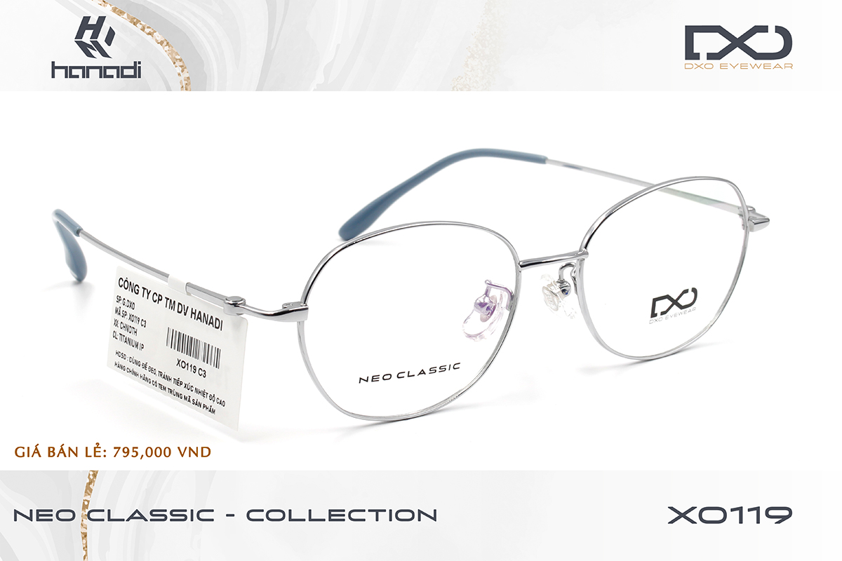 GỌNG TITANIUM DXO XO119