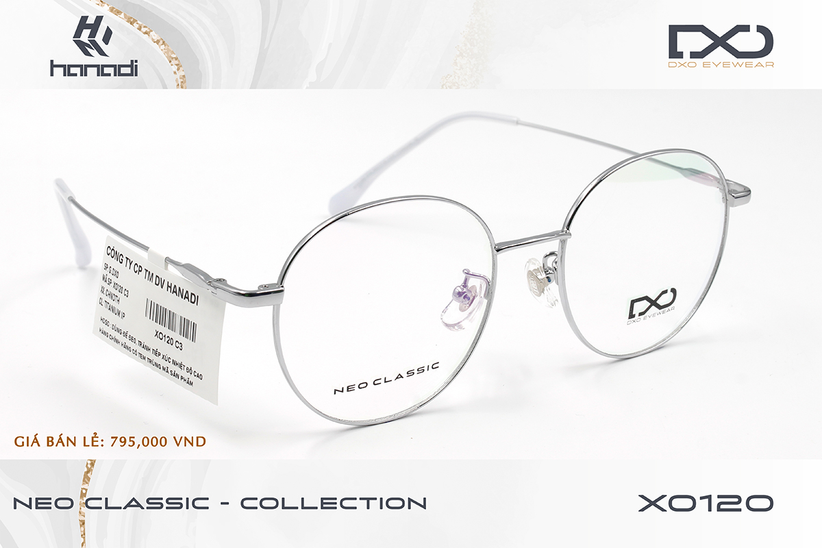 GỌNG TITANIUM DXO XO120