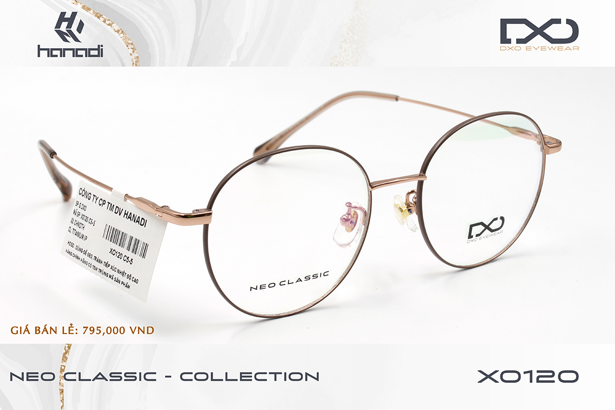 GỌNG TITANIUM DXO XO120