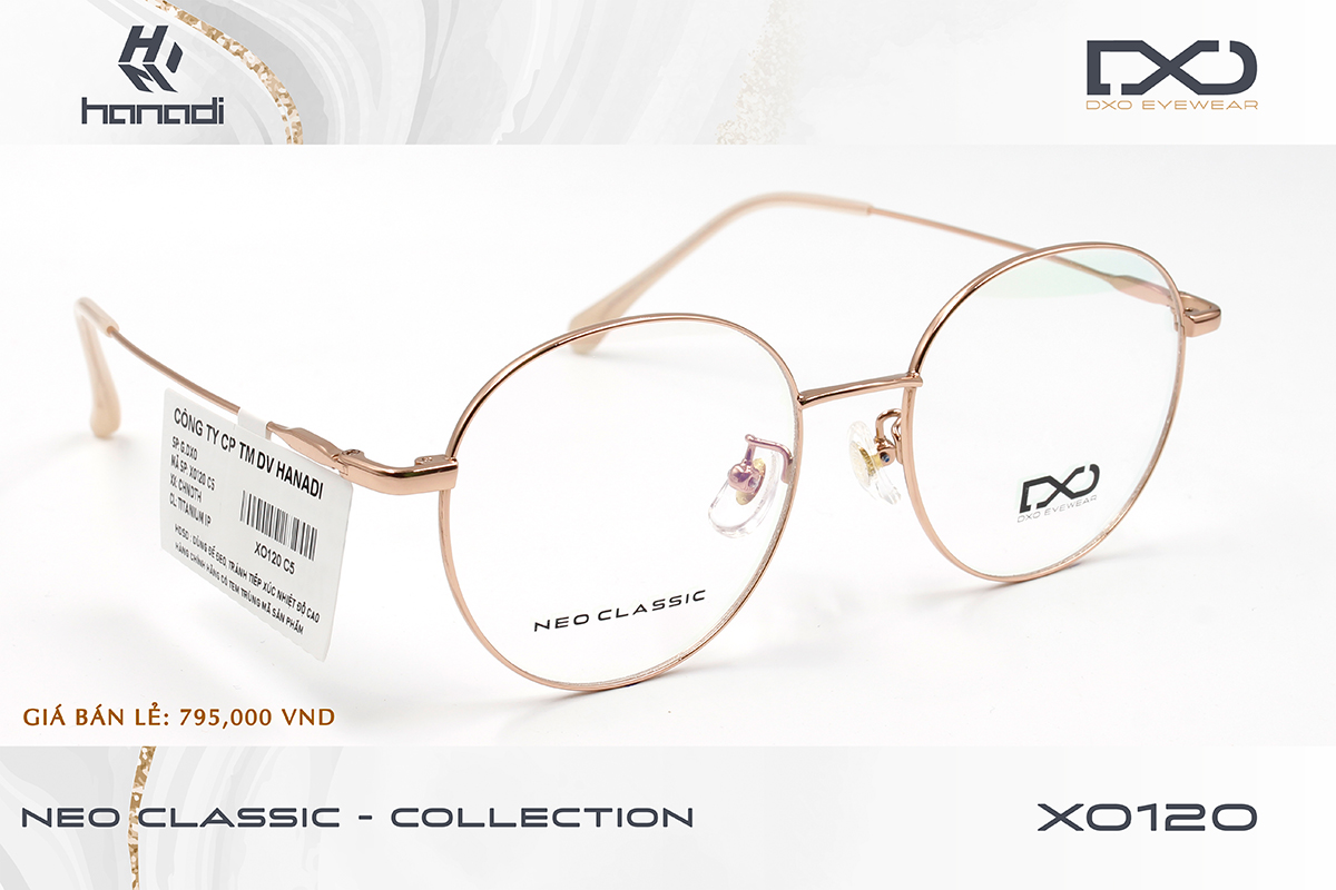 GỌNG TITANIUM DXO XO120