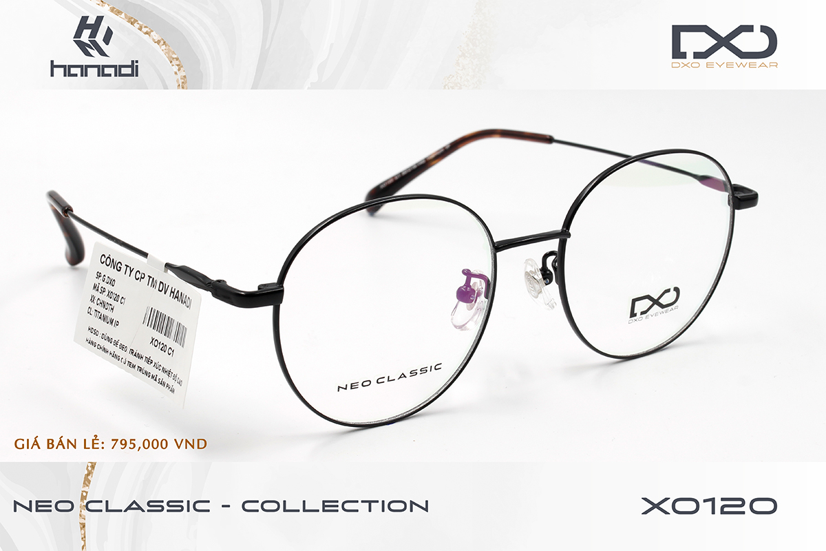 GỌNG TITANIUM DXO XO120