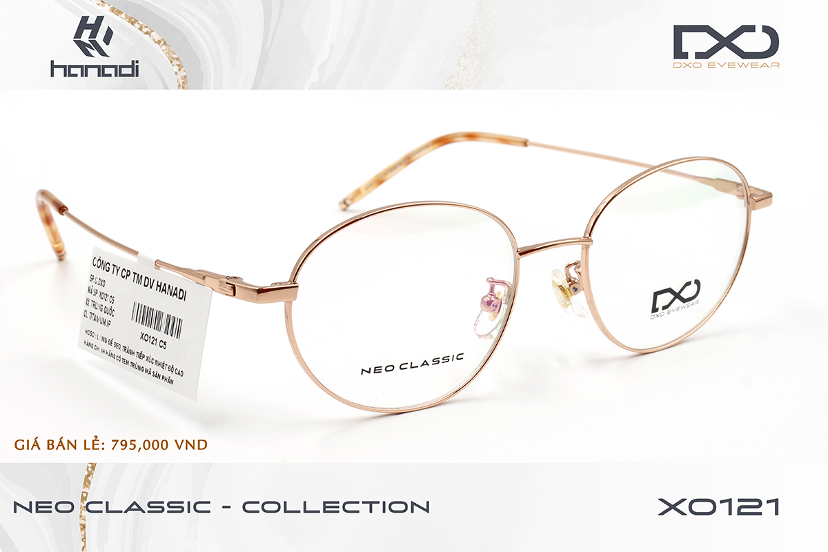 GỌNG TITANIUM DXO XO121