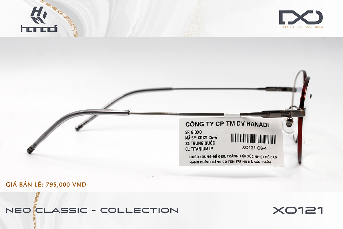 GỌNG TITANIUM DXO XO121