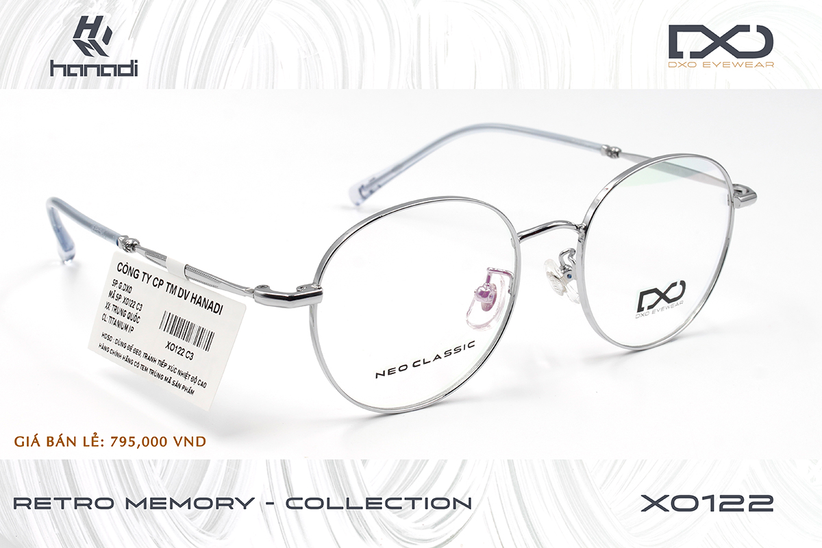 GỌNG TITANIUM DXO XO122