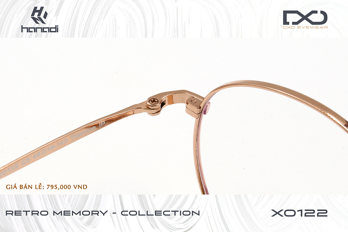 GỌNG TITANIUM DXO XO122