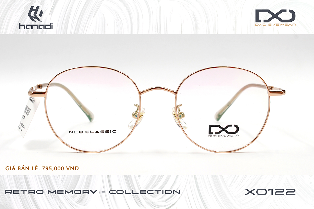 GỌNG TITANIUM DXO XO122