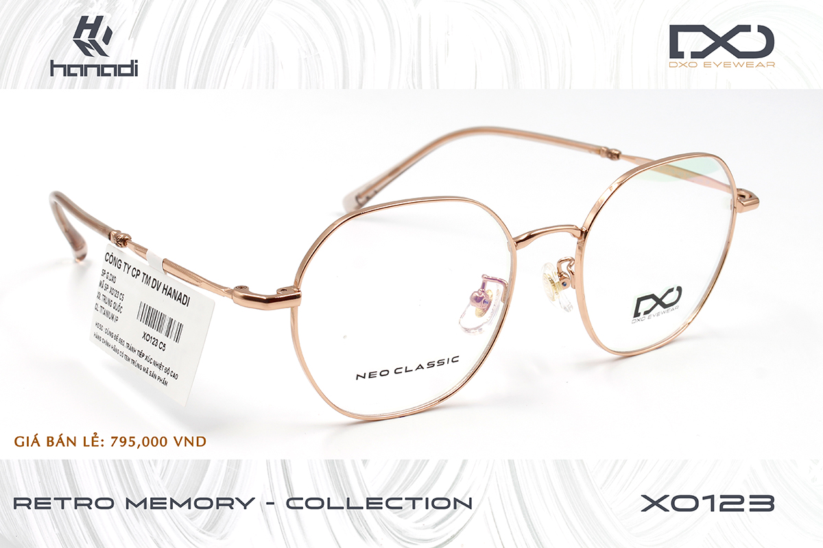 GỌNG TITANIUM DXO XO123